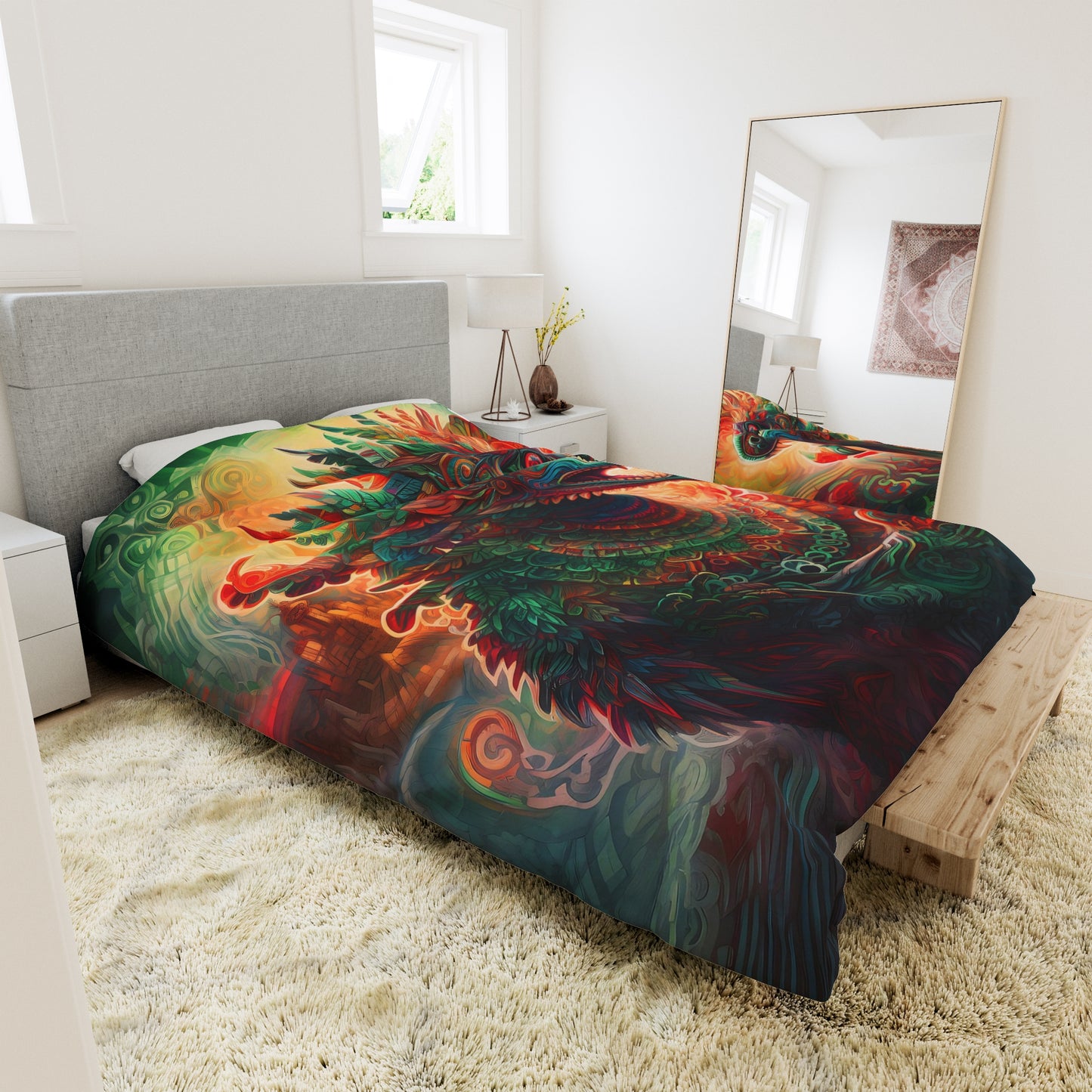 Duvet Cover - Quetzalcoatl 2