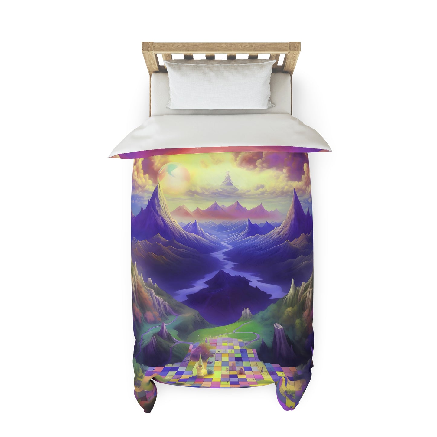 Duvet Cover - Sky Chess 4