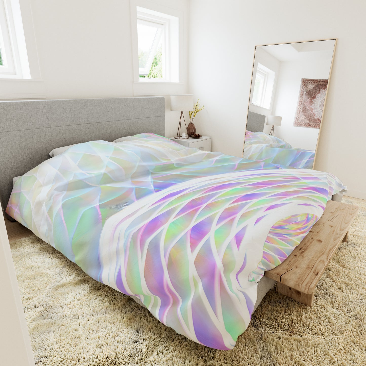 Duvet Cover - Harlequin Snow