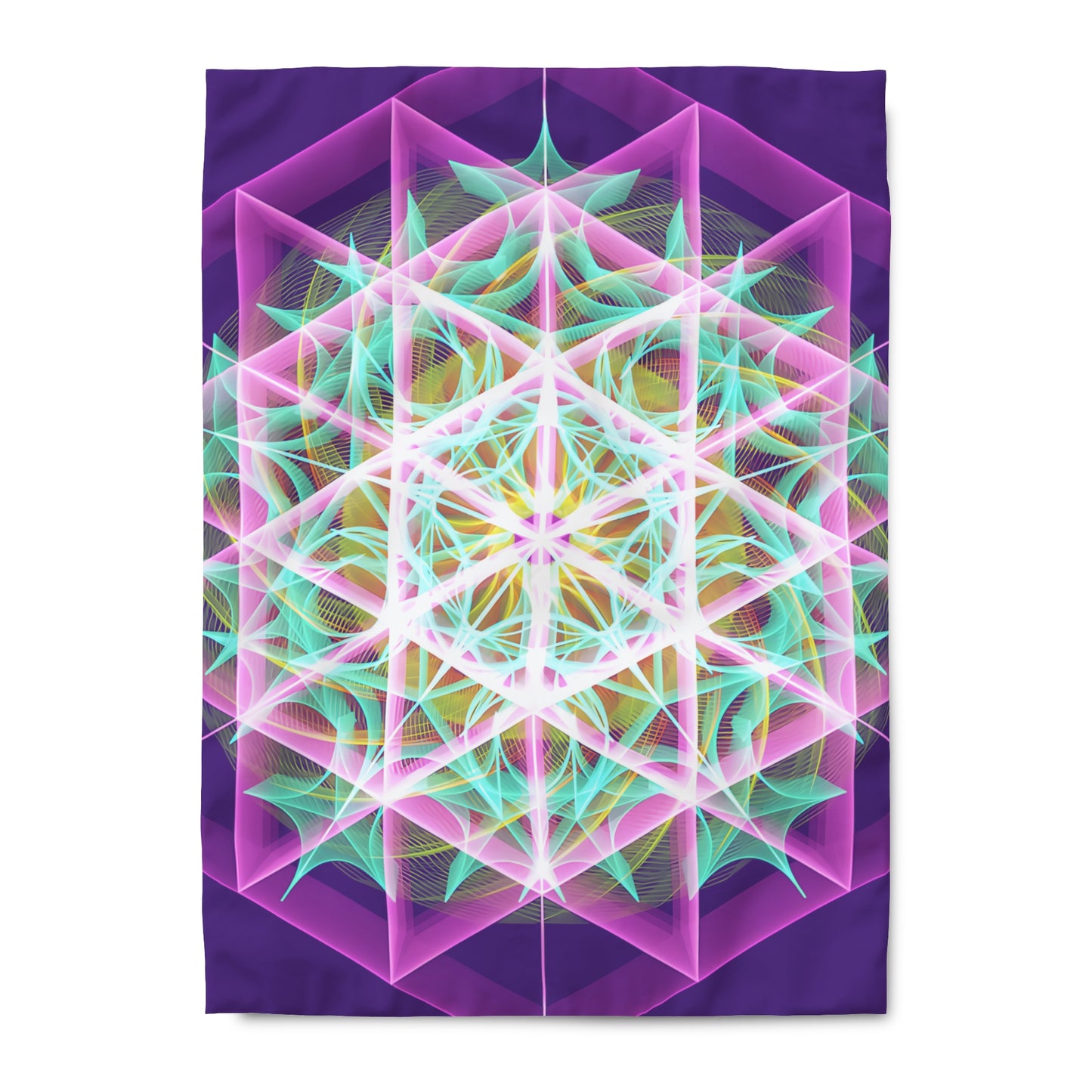 Duvet Cover - Nexus Purple