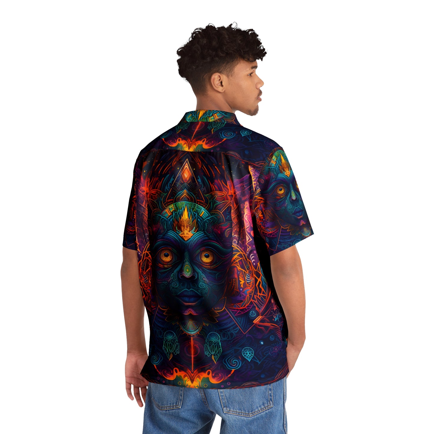 Men's Hawaiian Shirt (AOP) - Mystic Alchemy 2