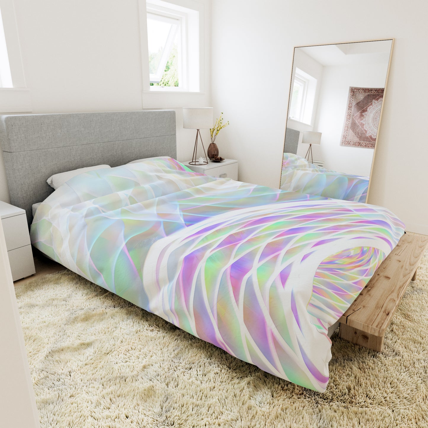 Duvet Cover - Harlequin Snow