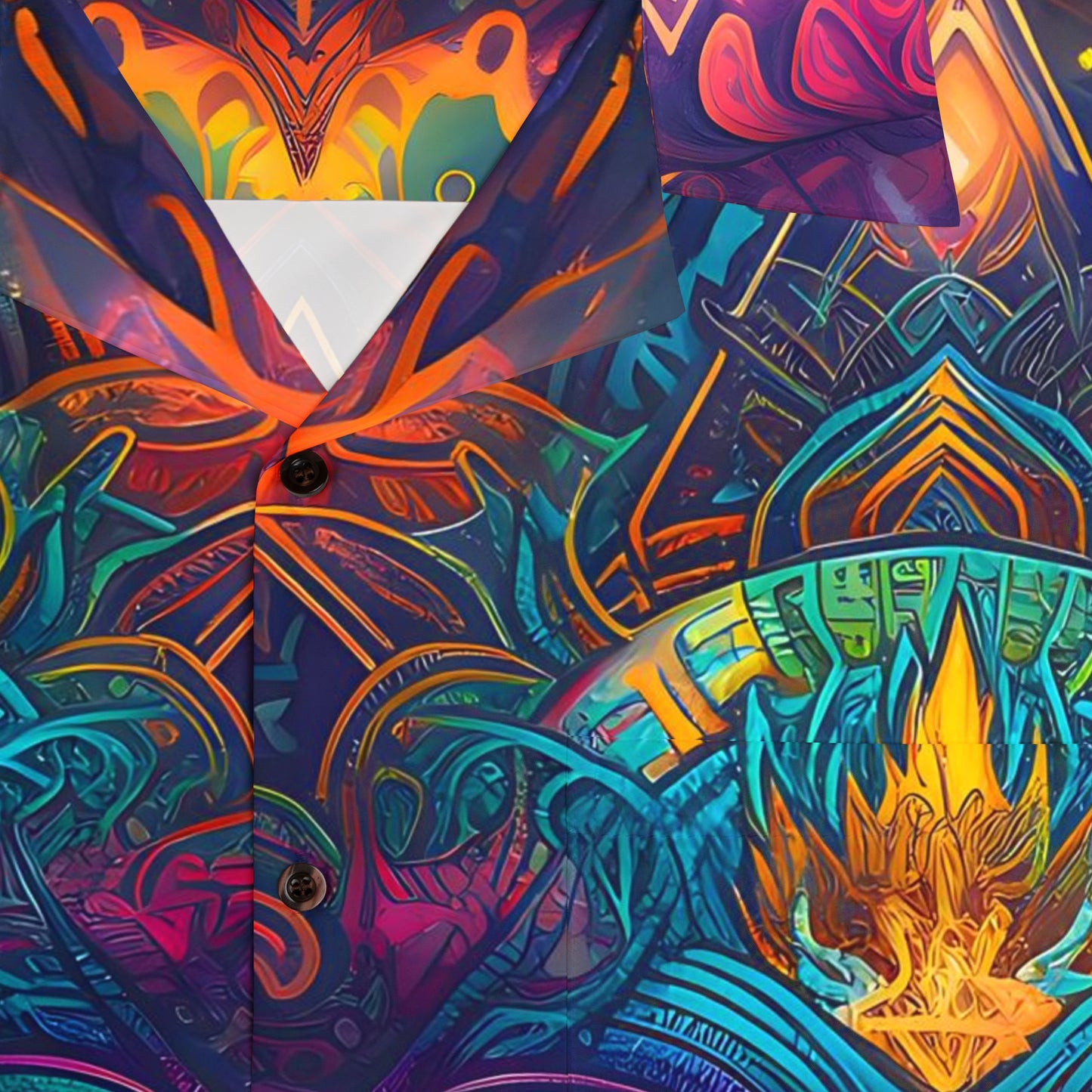 Men's Hawaiian Shirt (AOP) - Mystic Alchemy 2