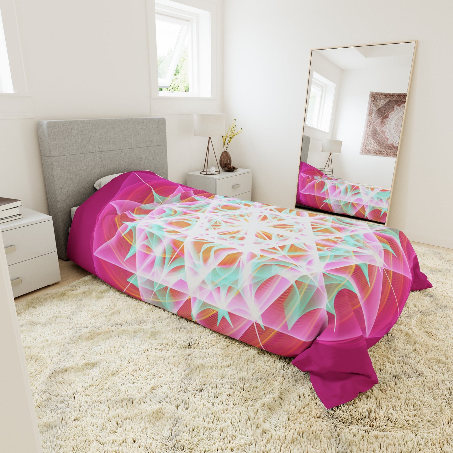Duvet Cover - Nexus Pink