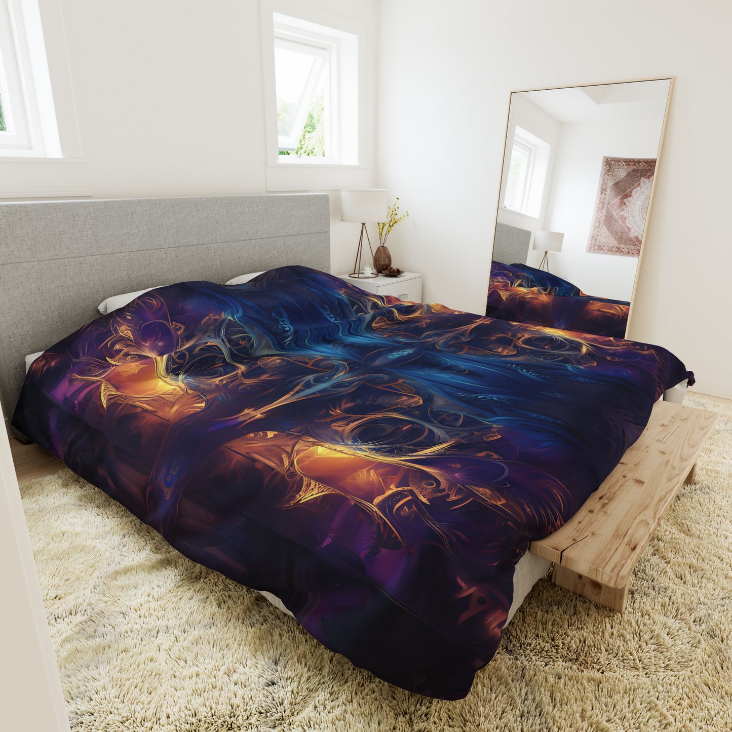 Duvet Cover - Mystical Reflections 3