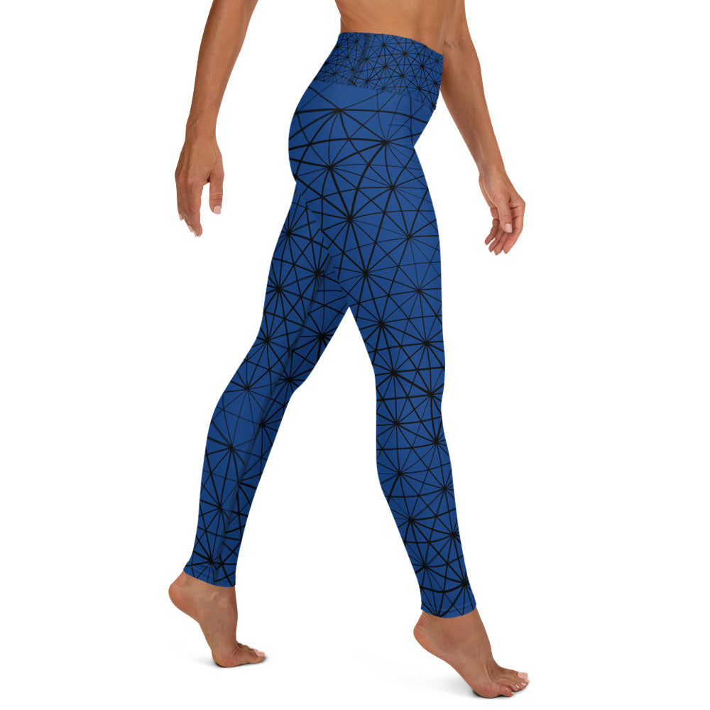 Yoga Leggings - Zahra (Blue)