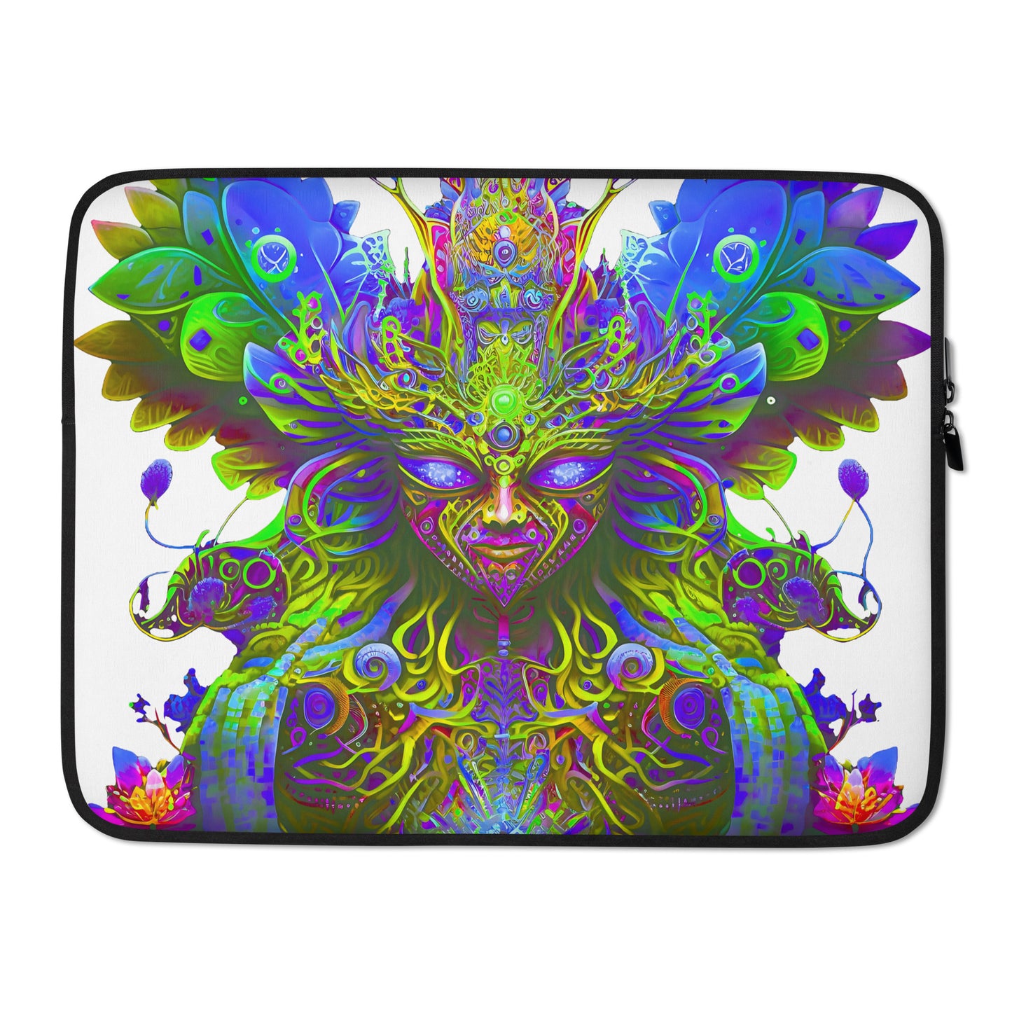 Laptop Sleeve - Psychedelic Fairy Neon