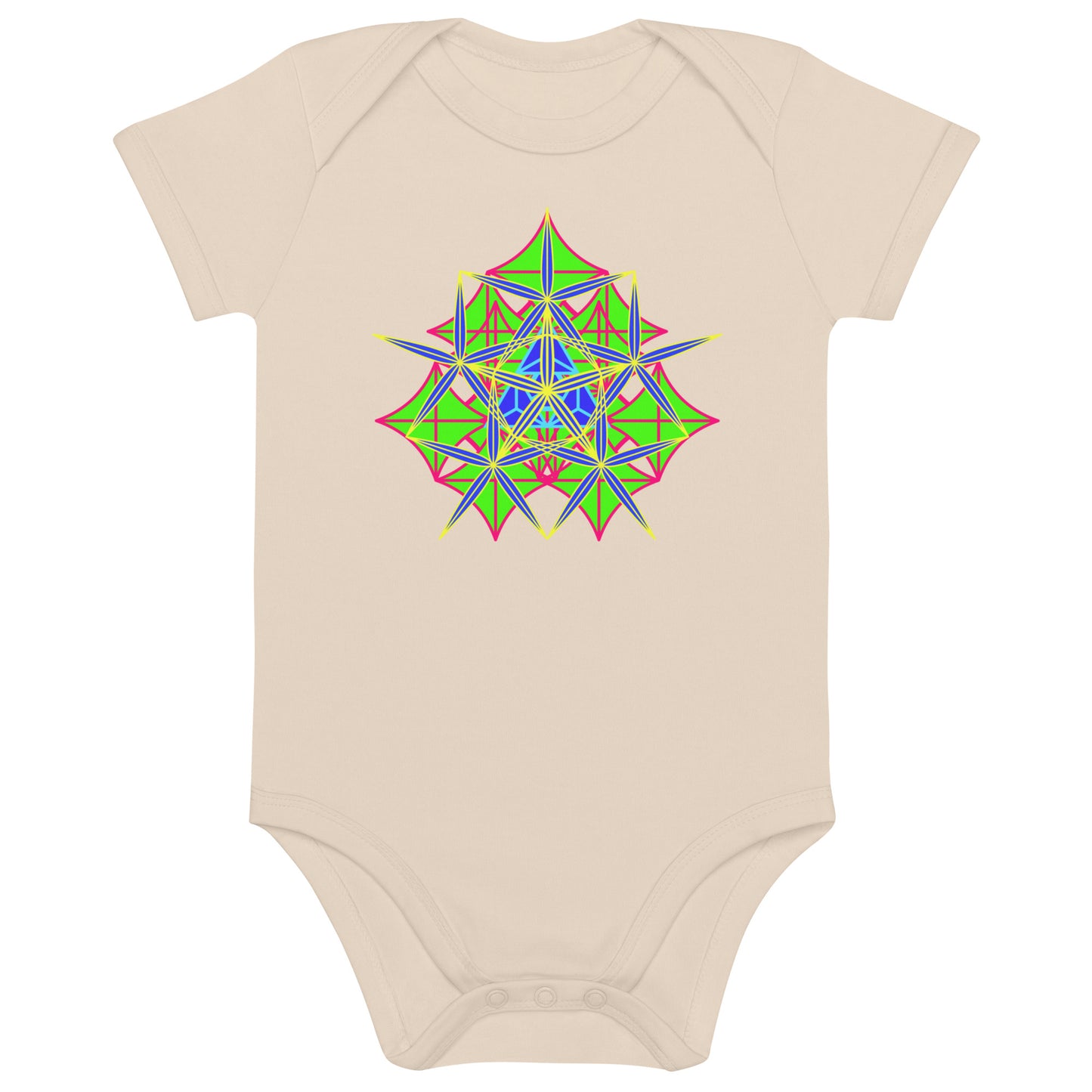 Organic cotton baby bodysuit - Capella