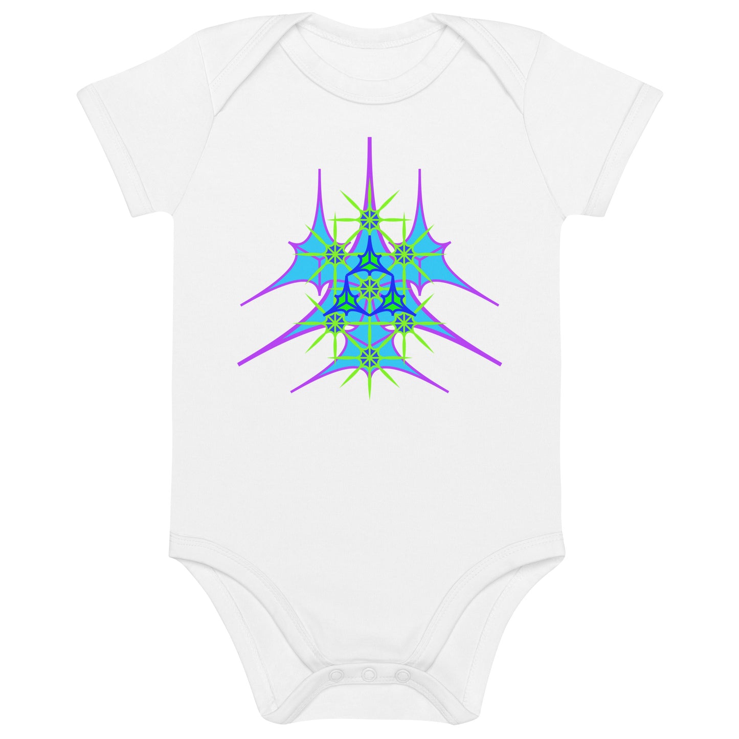 Organic cotton baby bodysuit - Vega