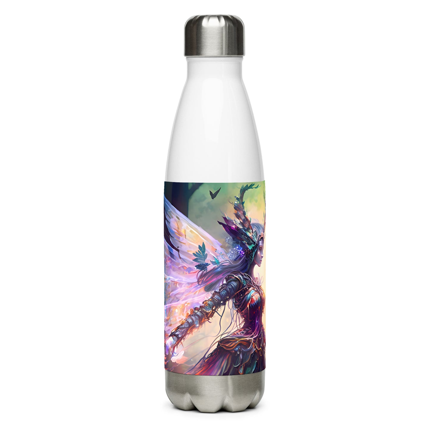 Stainless steel water bottle - Medieval Fairy