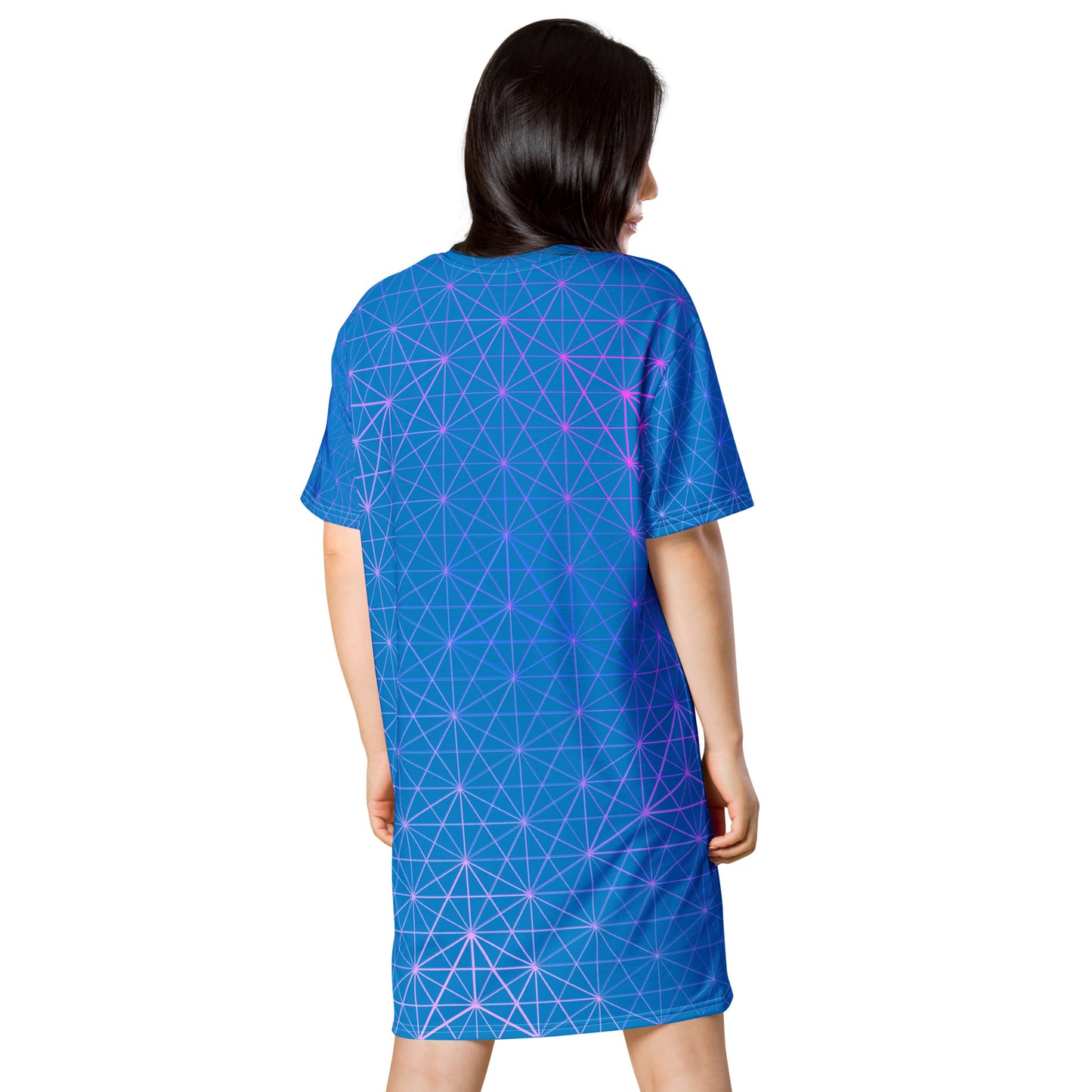 Cygnus - T-shirt dress (Blue)