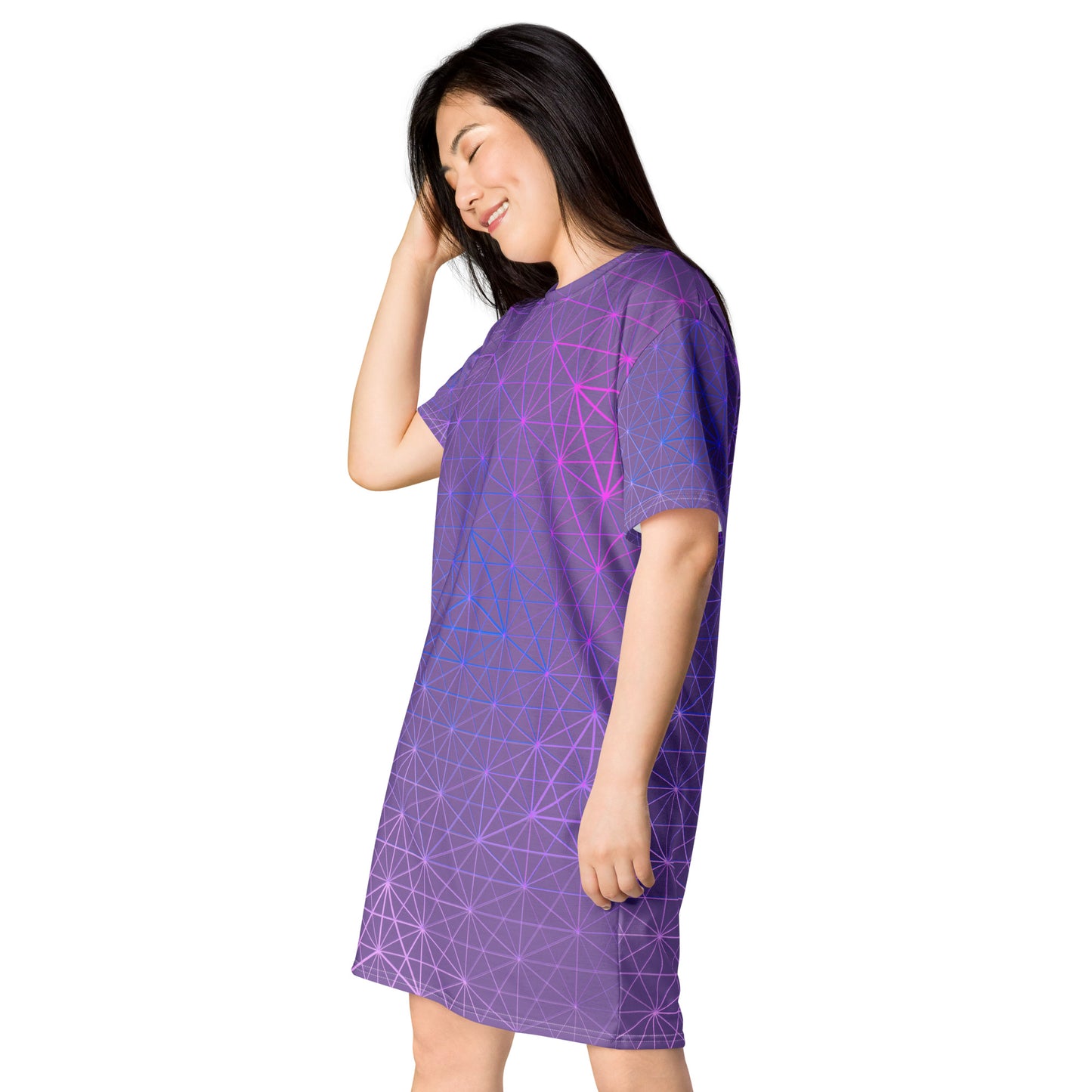 Cygnus - T-shirt dress (Purple)