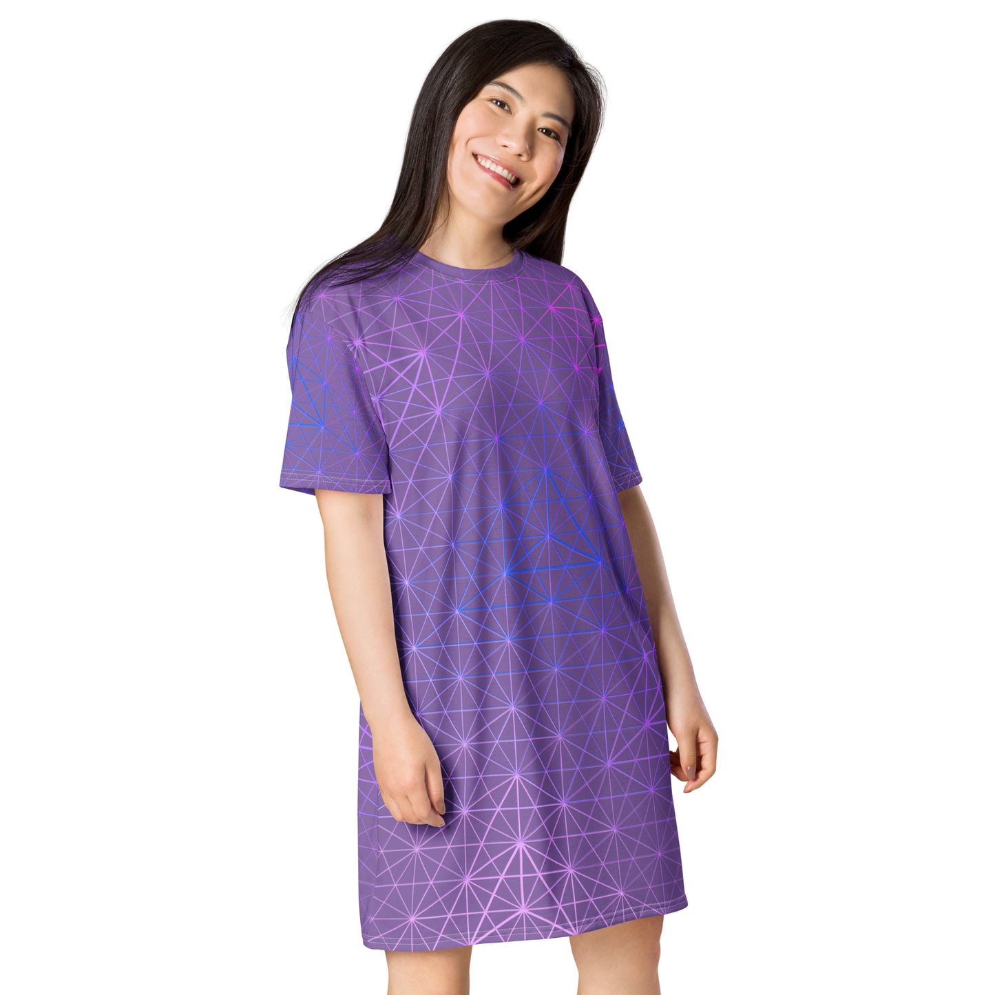 Cygnus - T-shirt dress (Purple)