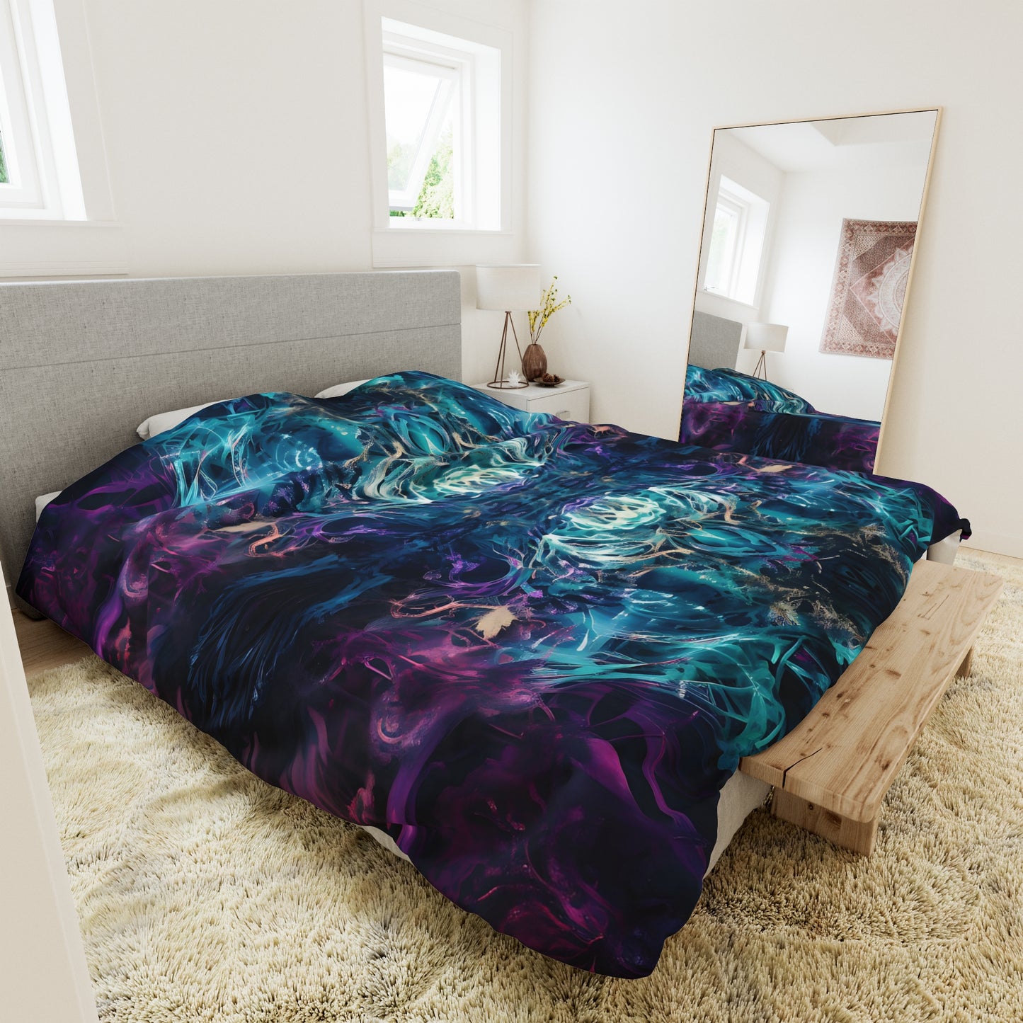Duvet Cover - Mystical Reflections 4