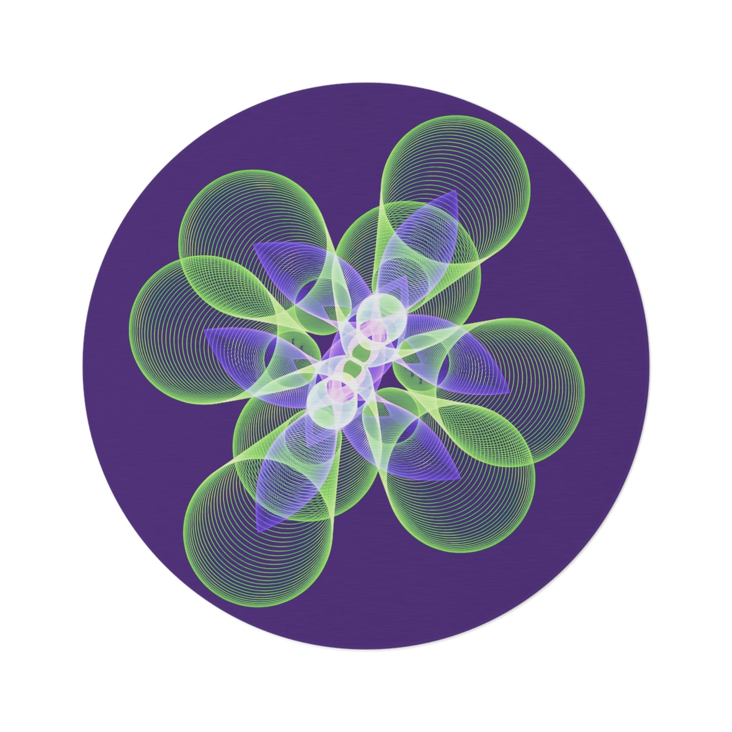 Round Rug - Binary System