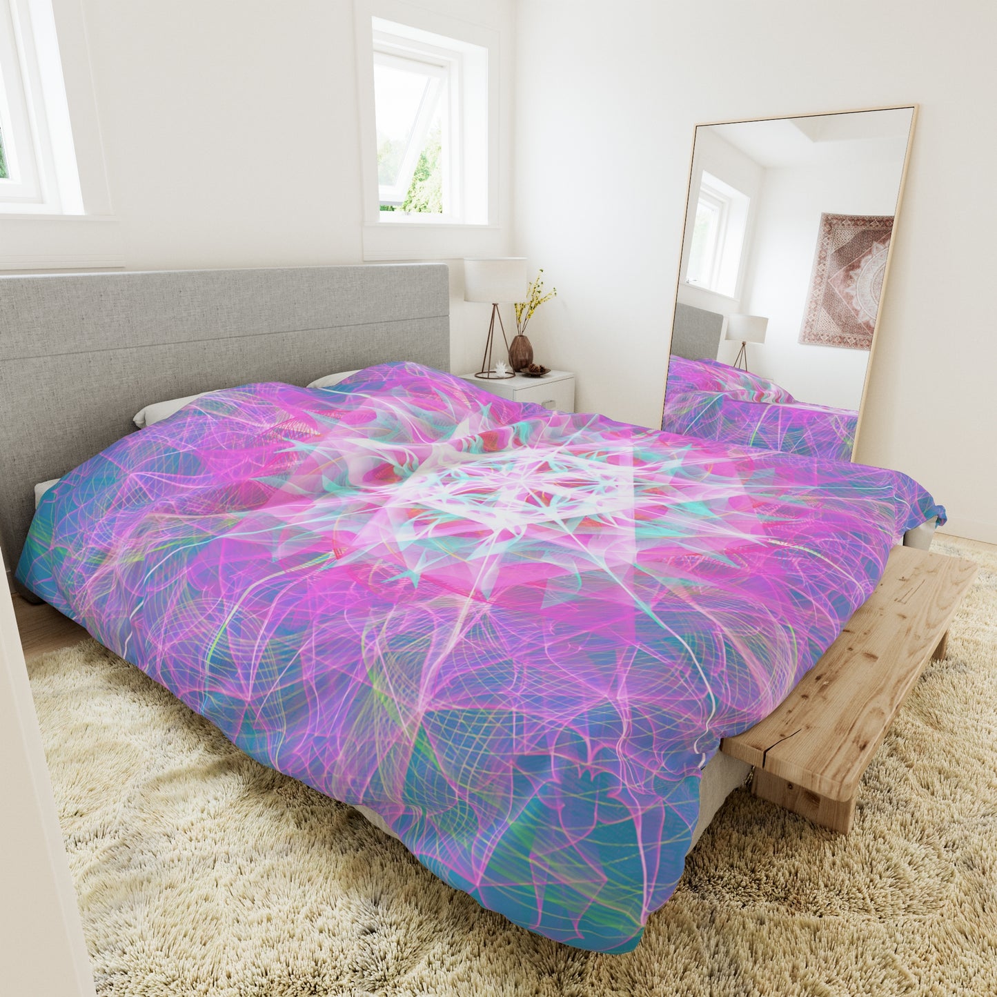 Duvet Cover - Nexus Pink