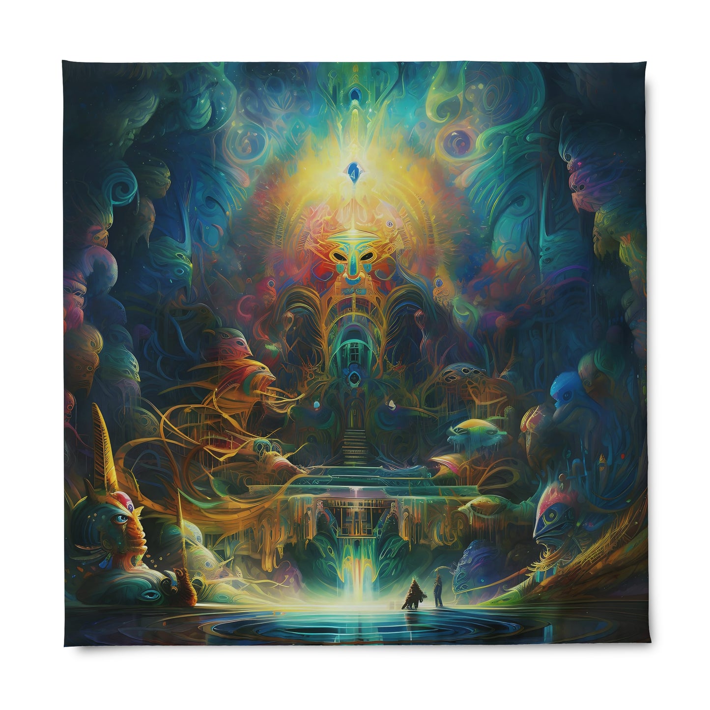 Duvet Cover - Shaman Drum 1