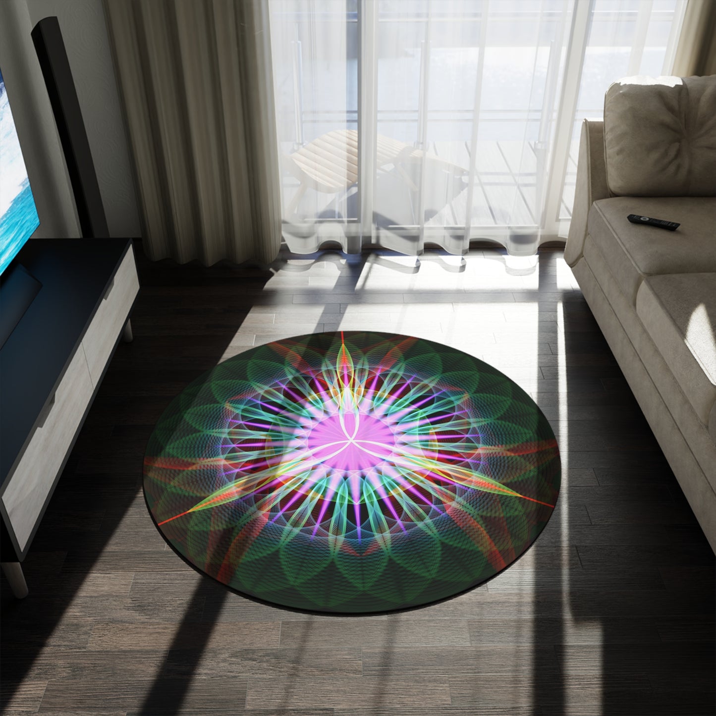 Round Rug - Starflower