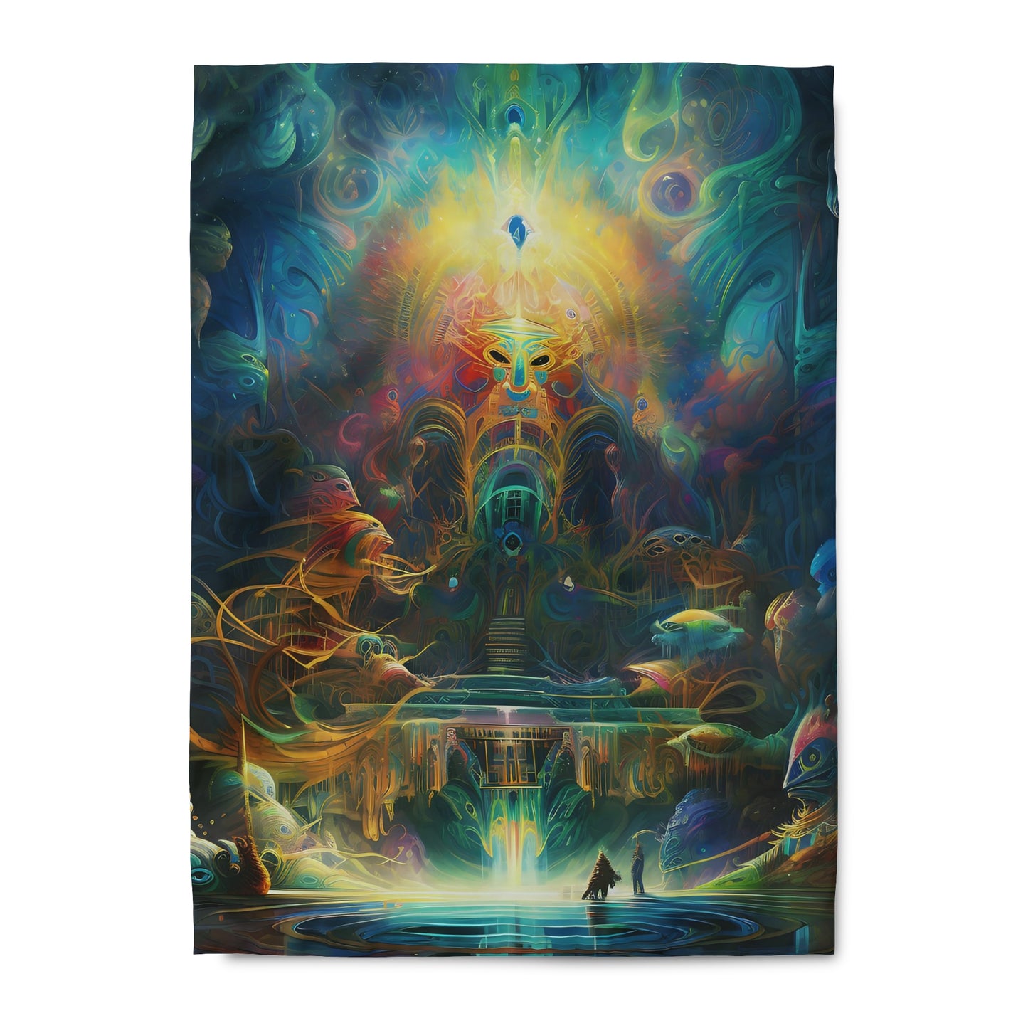 Duvet Cover - Shaman Drum 1