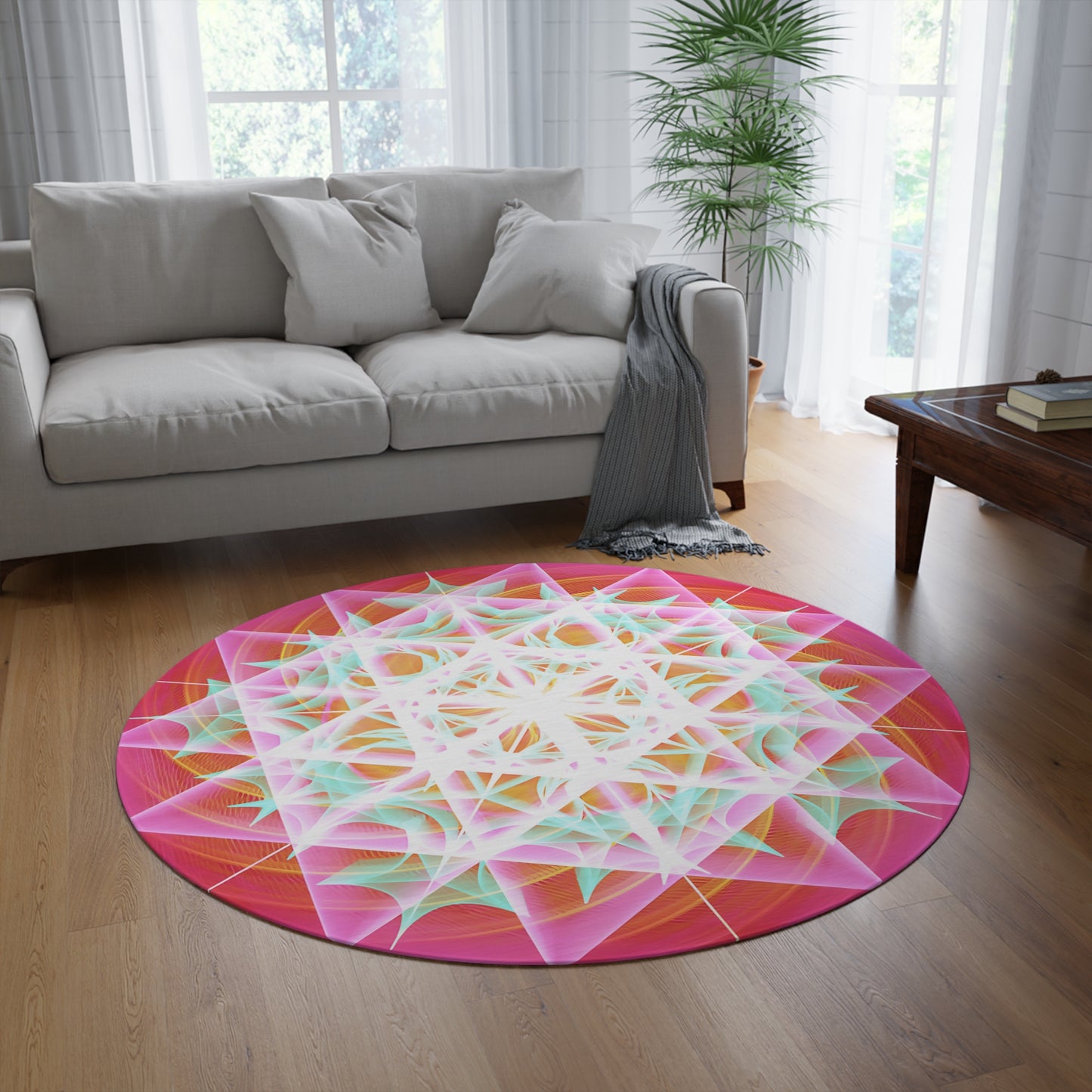 Round Rug - New Wave 1