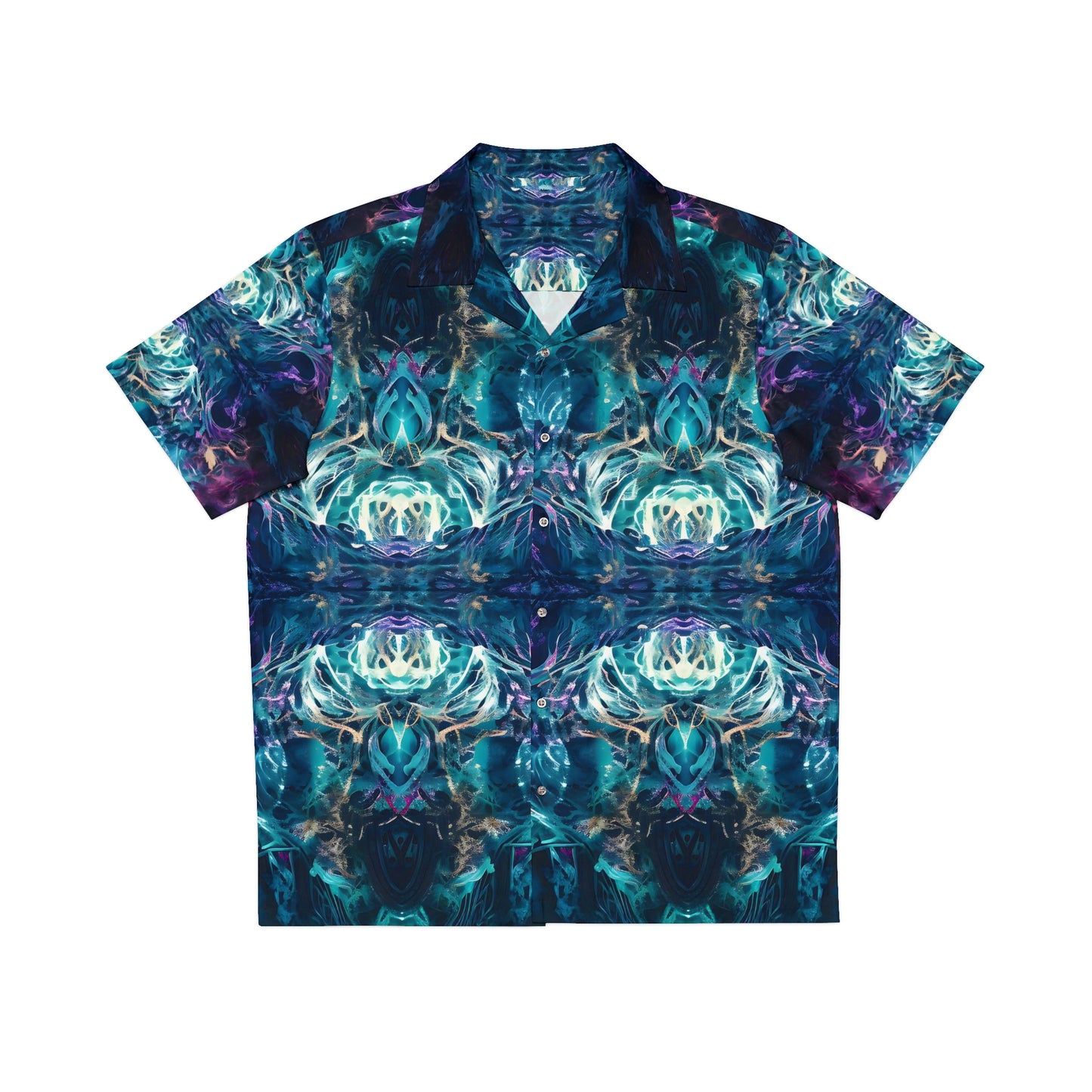 Men's Hawaiian Shirt (AOP) - Mystical Reflections 4