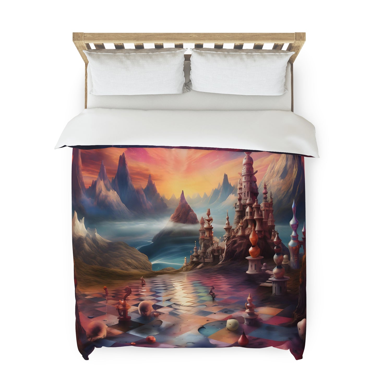 Duvet Cover - Sky Chess 2