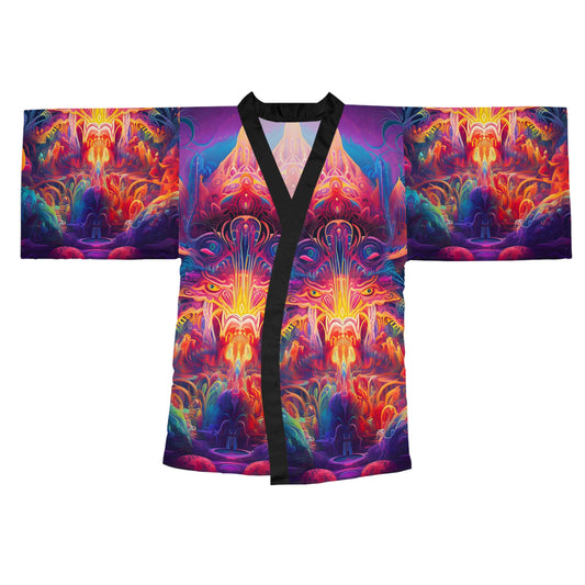 Long Sleeve Kimono Robe (AOP) - Realm Explorers 1