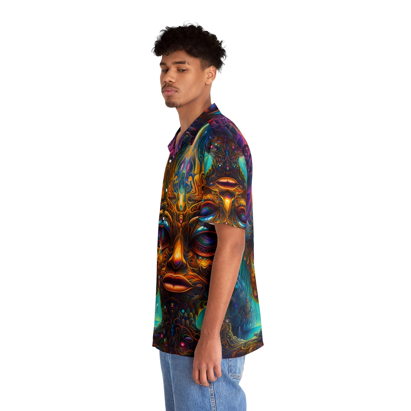 Men's Hawaiian Shirt (AOP) - Realm Explorers 2