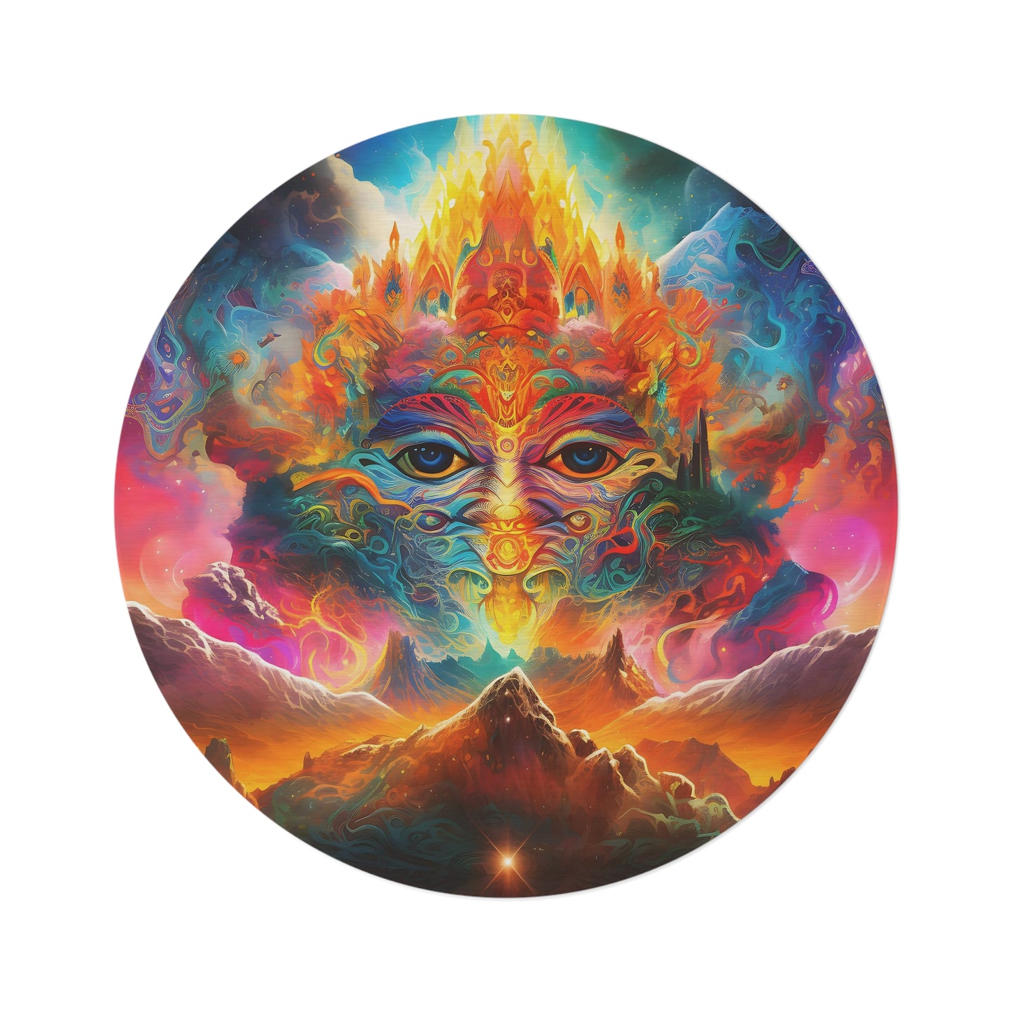 Round Rug - Celestial Rapture