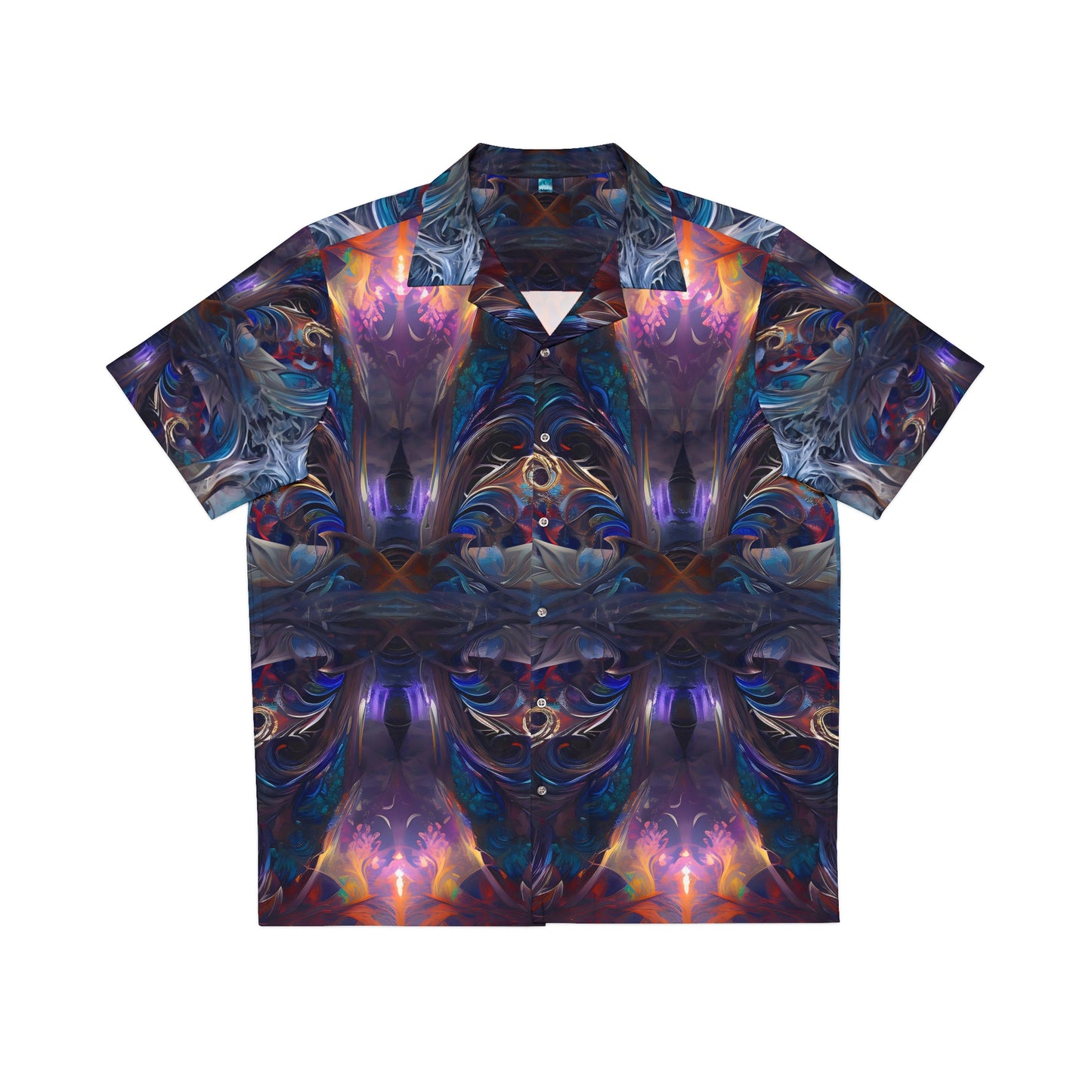 Men's Hawaiian Shirt (AOP) - Mystical Reflections 2