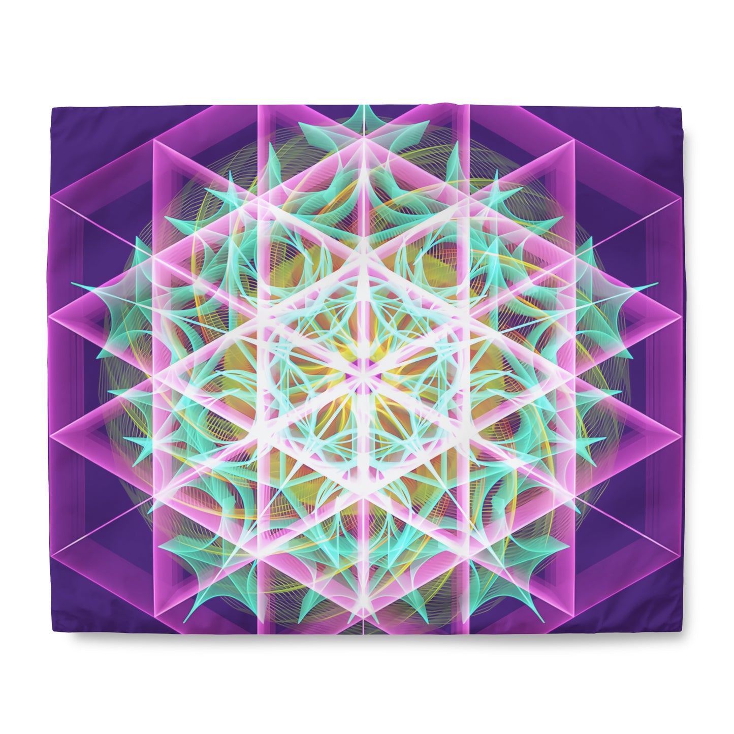 Duvet Cover - Nexus Purple