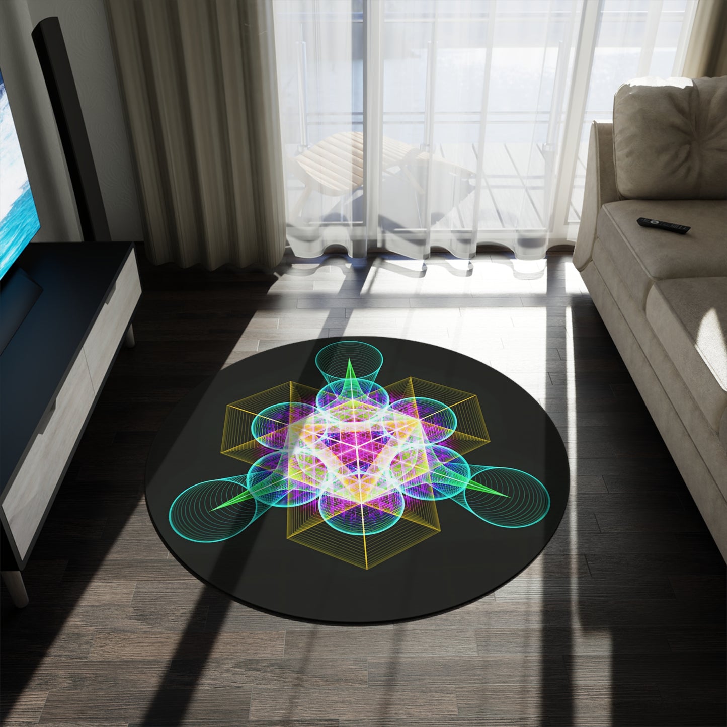 Round Rug - Cubix