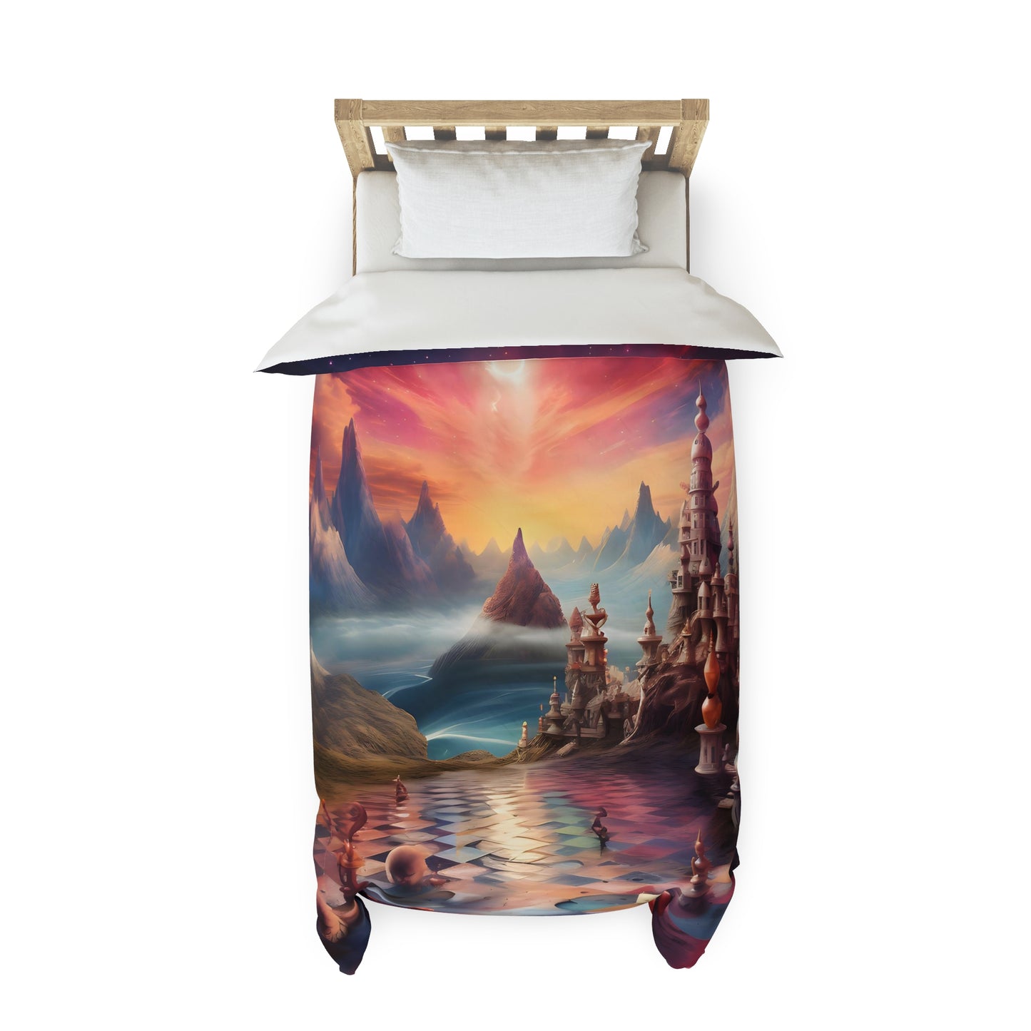 Duvet Cover - Sky Chess 2