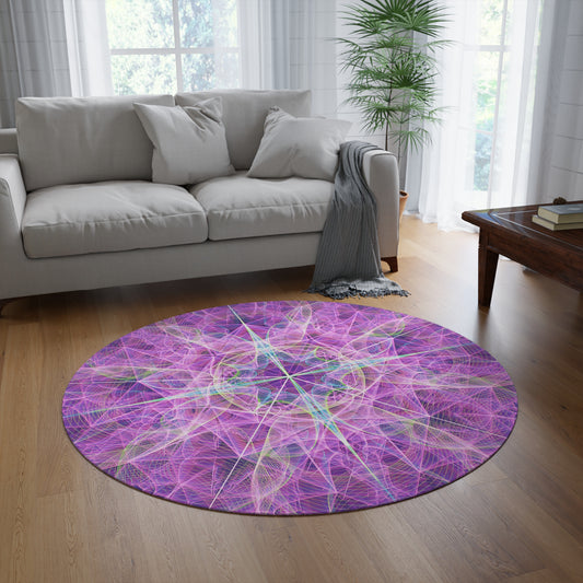 Round Rug - Nexus Pink