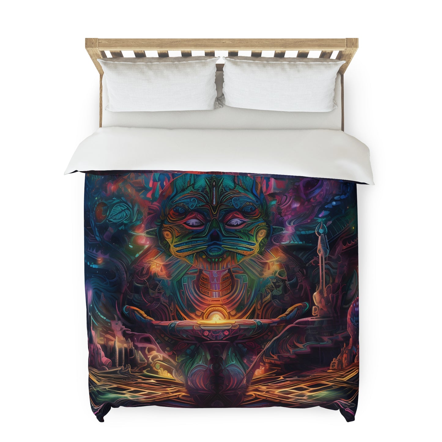 Duvet Cover - Shaman Drum 3