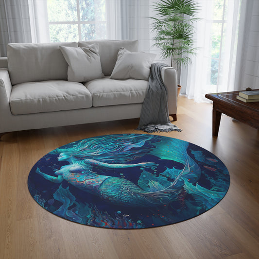 Round Rug - Mermaid 2
