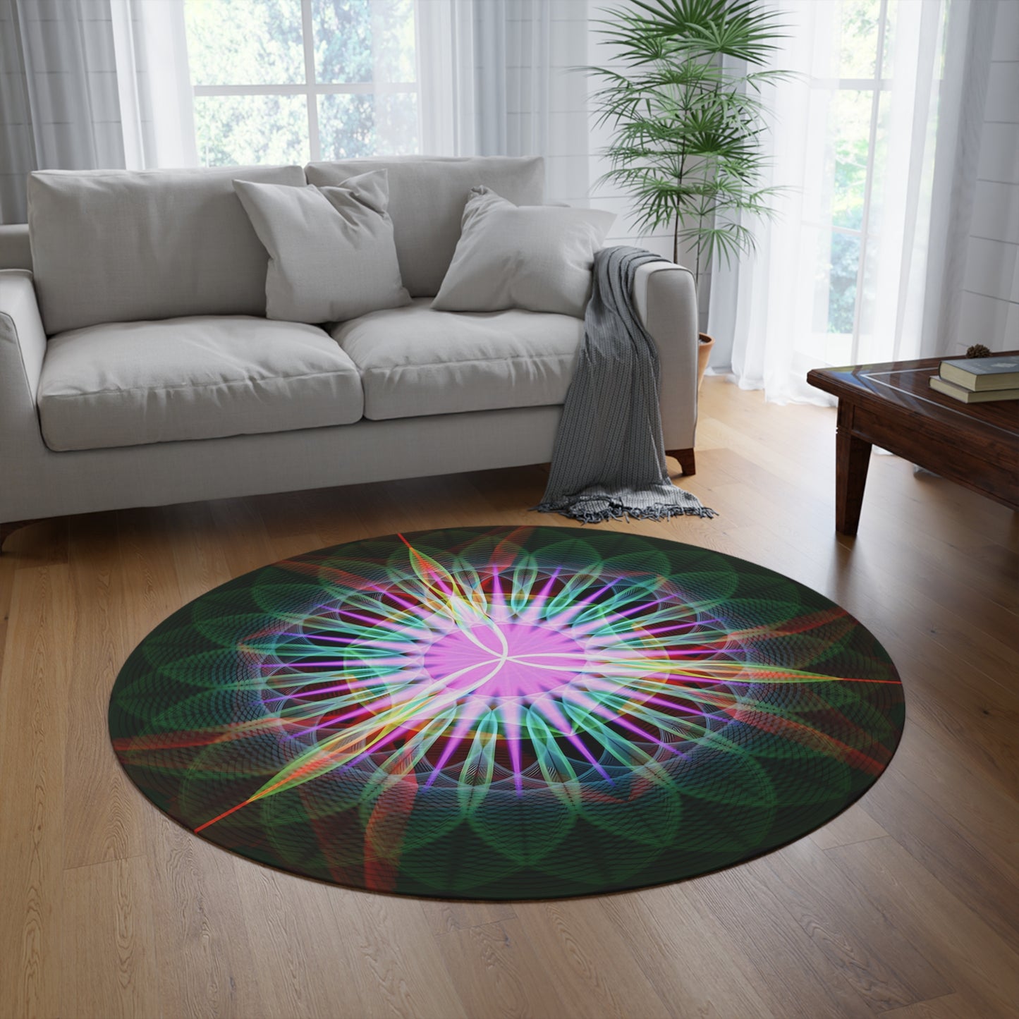 Round Rug - Starflower