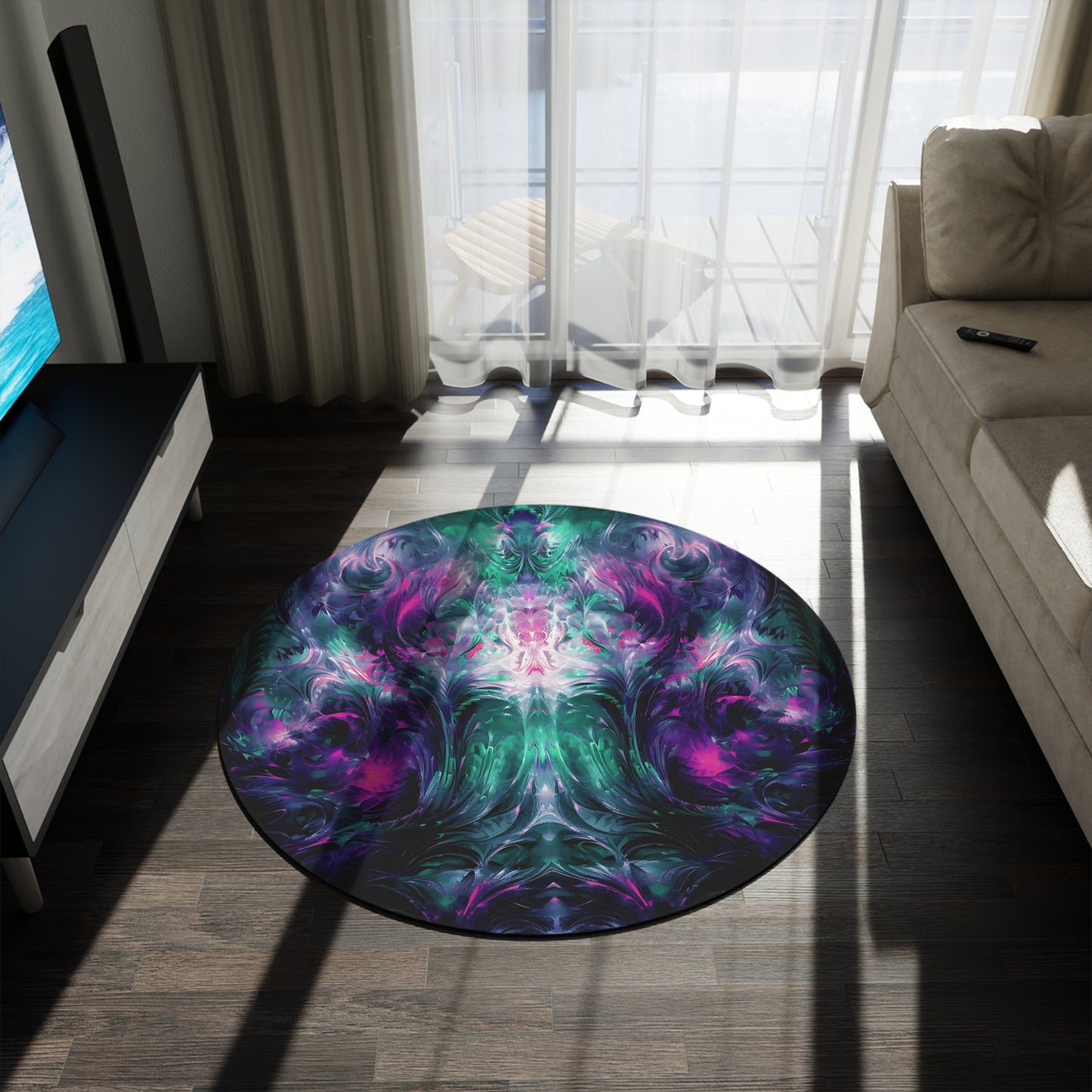Round Rug - Kaleidoscope Realm