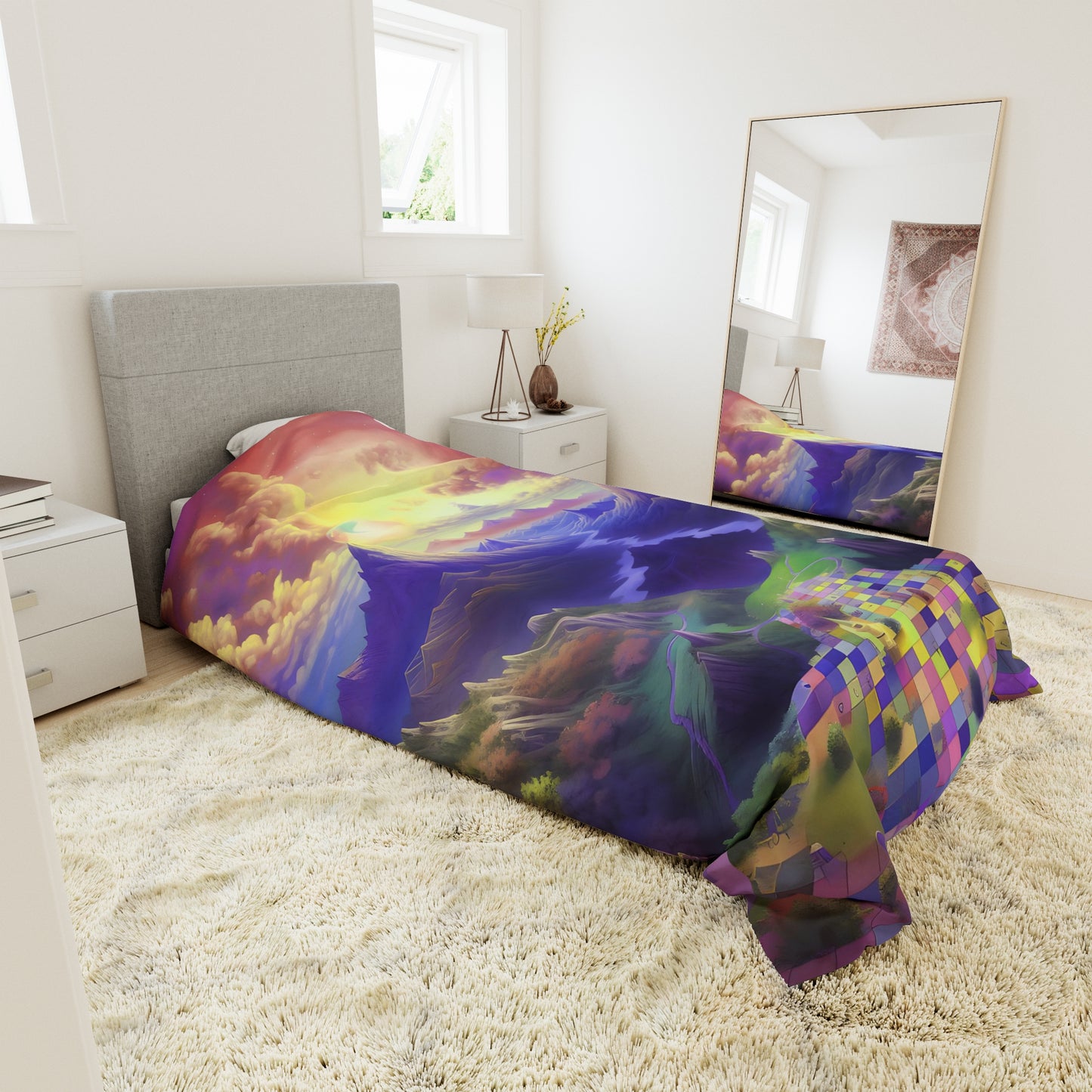 Duvet Cover - Sky Chess 4