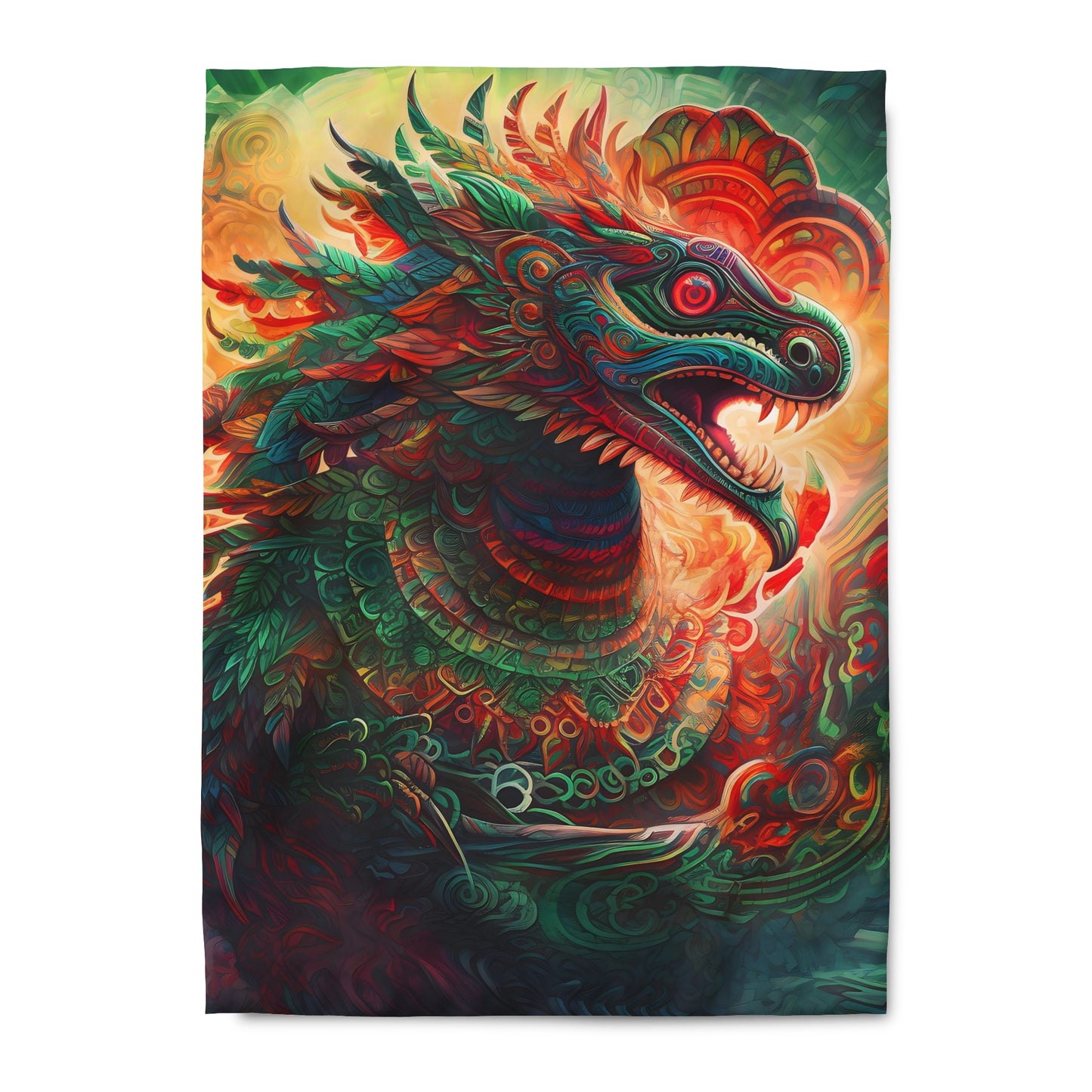 Duvet Cover - Quetzalcoatl 2