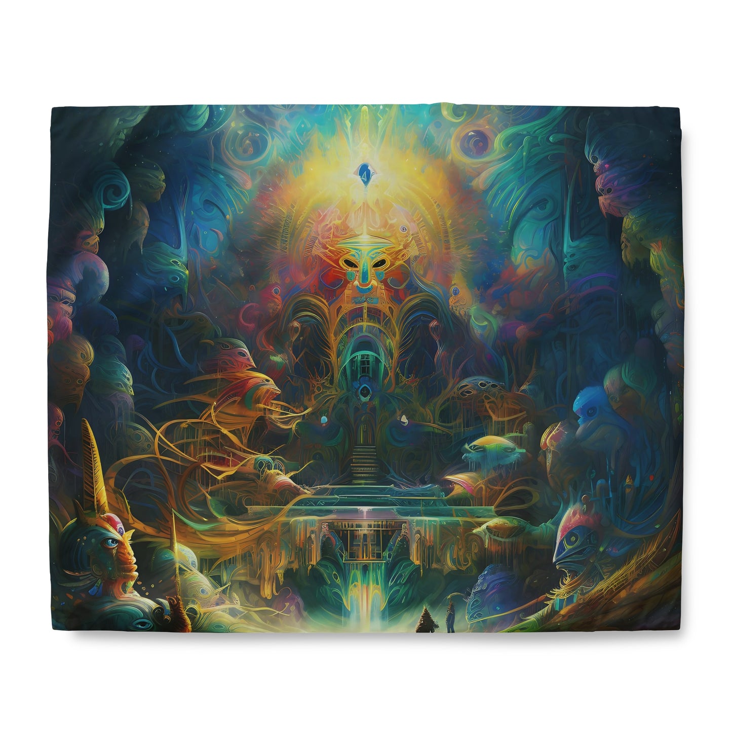 Duvet Cover - Shaman Drum 1