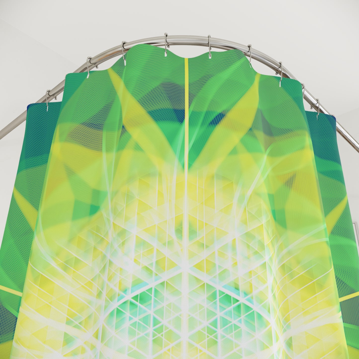 Polyester Shower Curtain - Sunflower