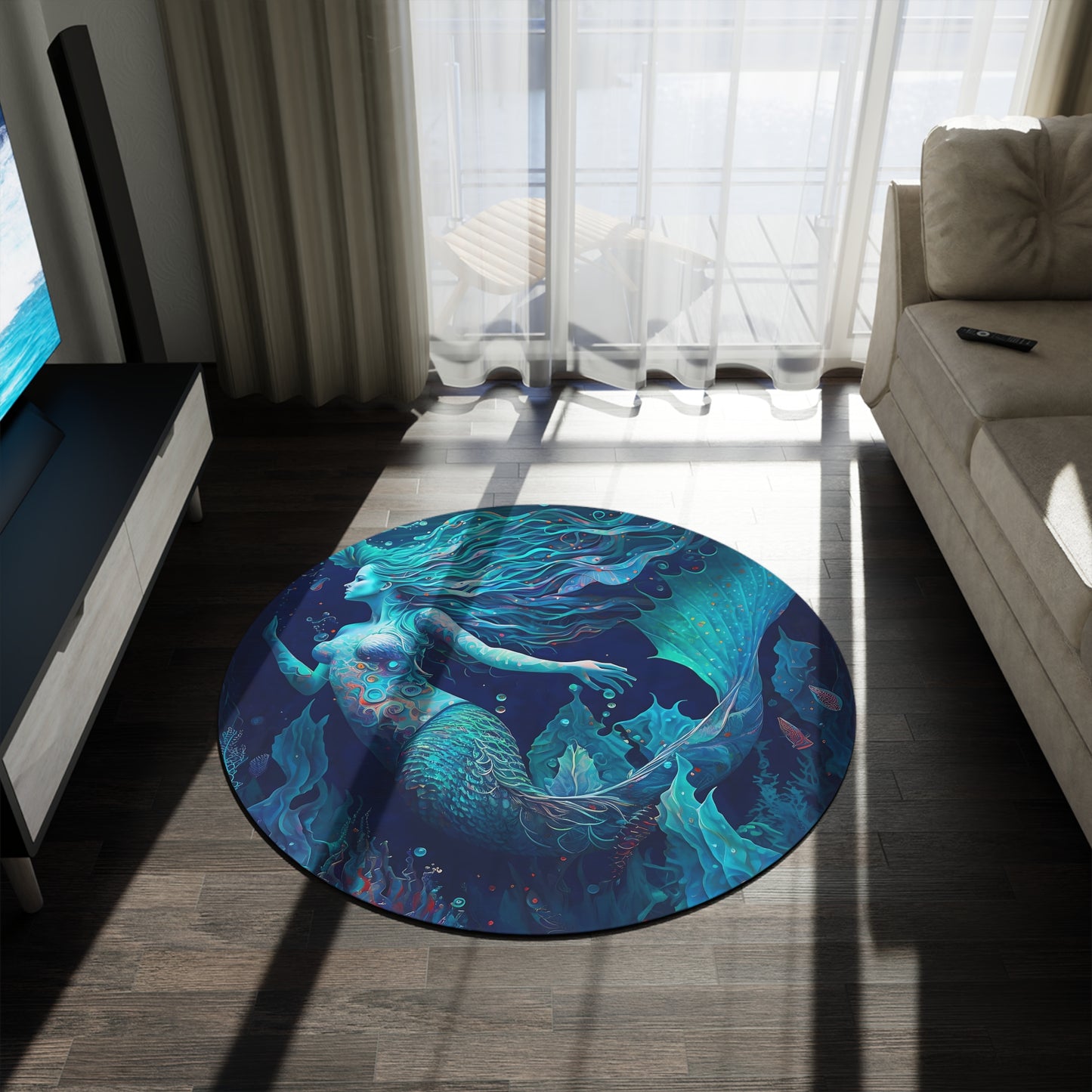 Round Rug - Mermaid 2