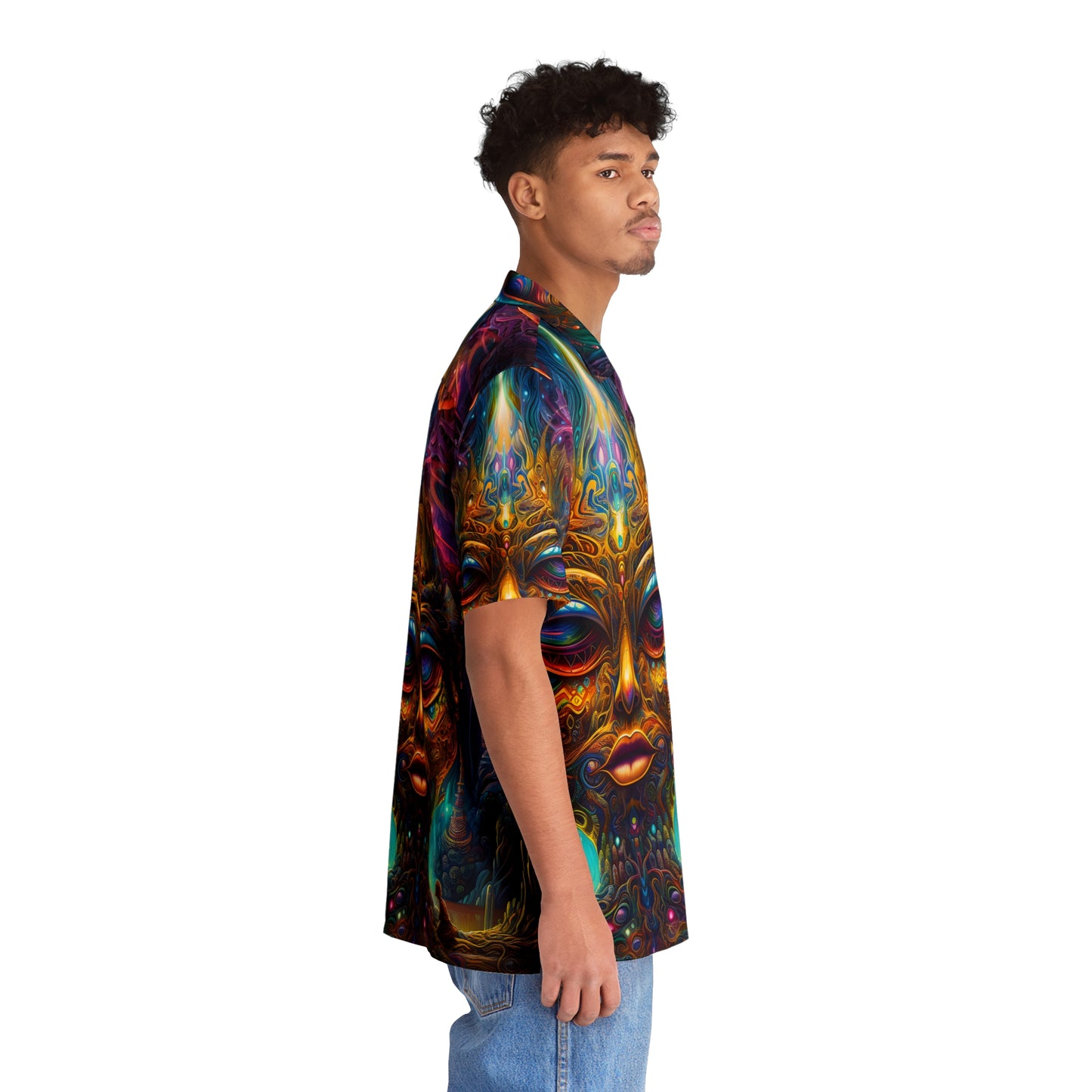 Men's Hawaiian Shirt (AOP) - Realm Explorers 2