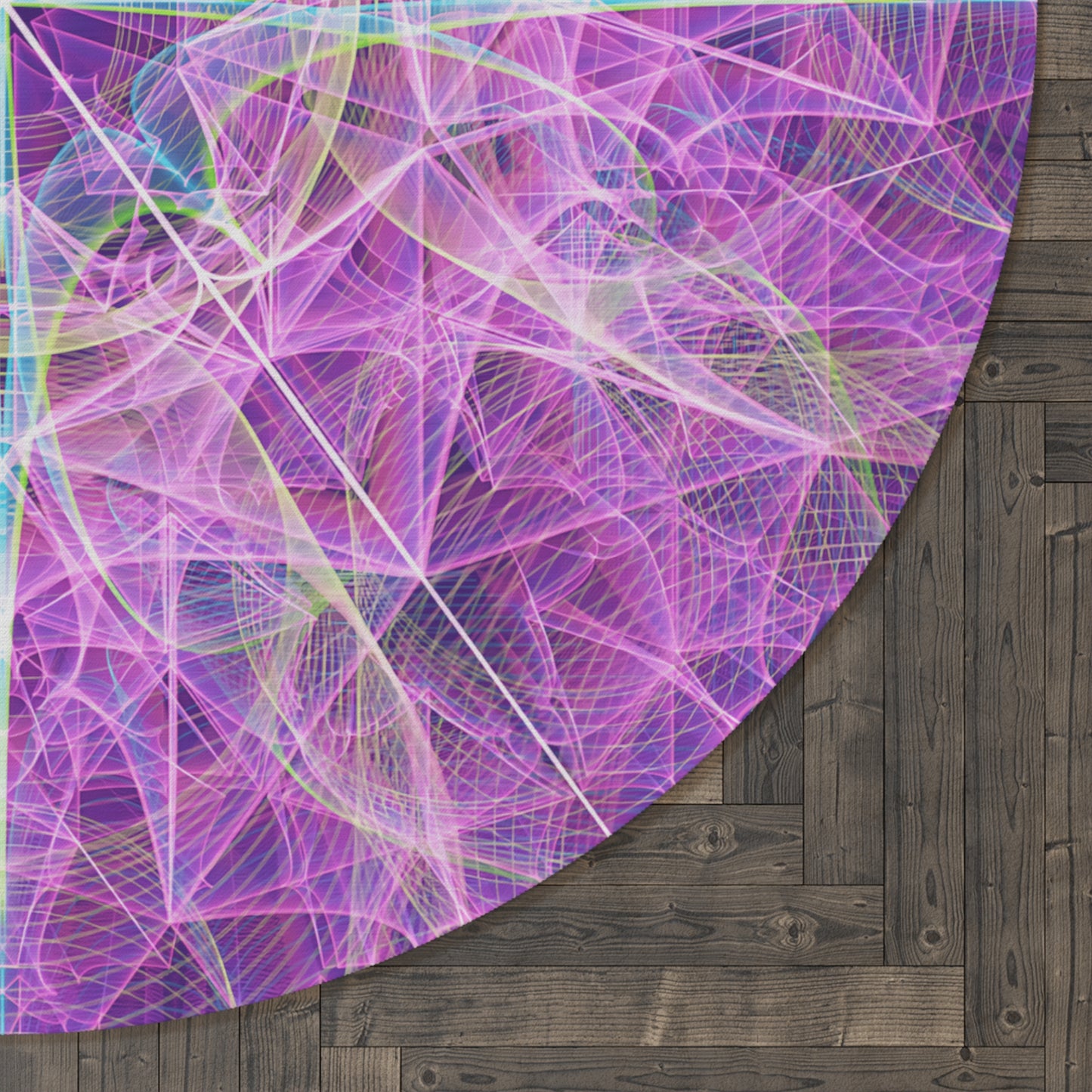 Round Rug - Nexus Pink
