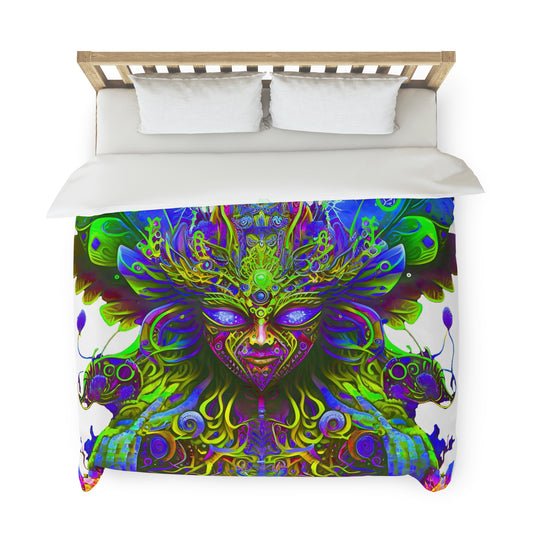 Duvet Cover - Psychedelic Fairy Neon