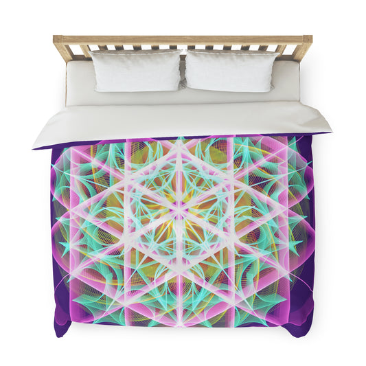 Duvet Cover - Nexus Purple