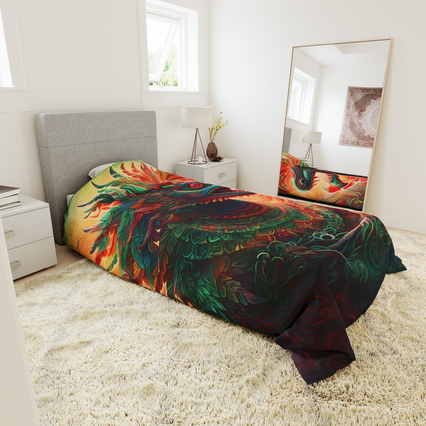 Duvet Cover - Quetzalcoatl 2