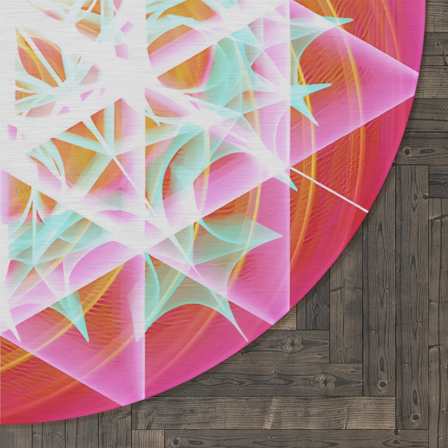 Round Rug - New Wave 1