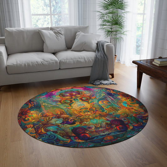Round Rug - Dreamweavers Tapestry 2